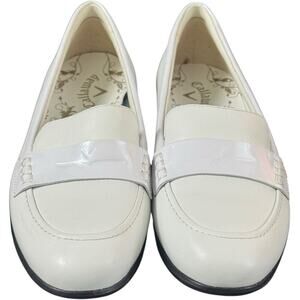Callaway Couture Leather Golf Slip On Moccasin Shoes White Women's US 8 NWOB